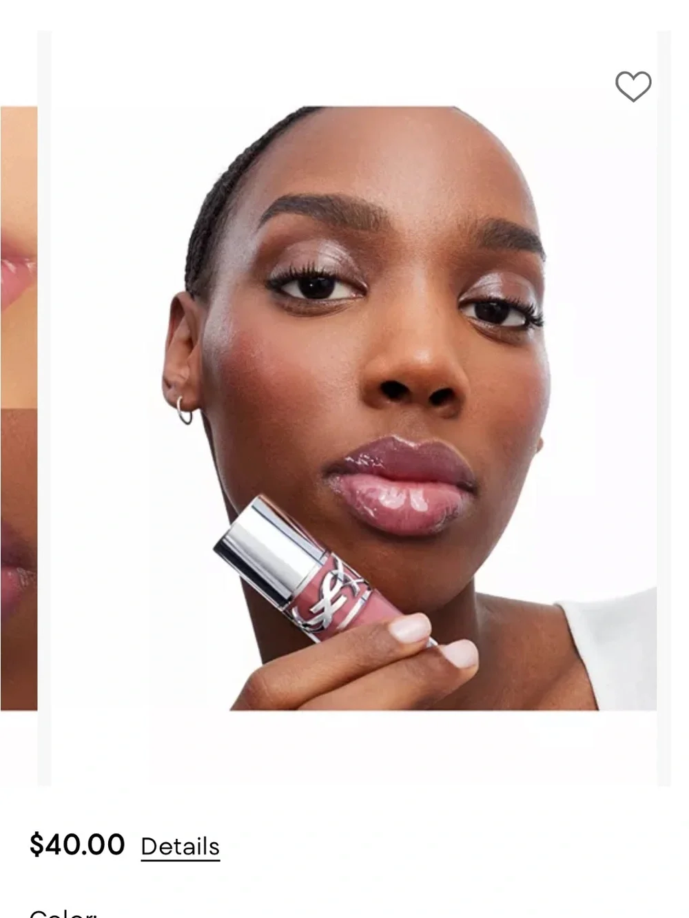 Yves Saint Laurent YSL Loveshine Plumping Lip Oil Gloss with Hyaluronic Acid